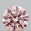 1.50 Ct. Fancy Intense  Pink Round Lab Grown Diamond