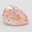 1.86 Ct. Fancy Vivid Pink Pear Lab Grown Diamond