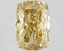 3.03 Ct. Fancy Intense Yellow Cushion Lab Grown Diamond