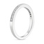18K White Gold Starlight Diamond Ring (1/8 ct. tw.), smallside view