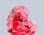 0.83 Ct. Fancy Vivid Pink Heart Lab Grown Diamond
