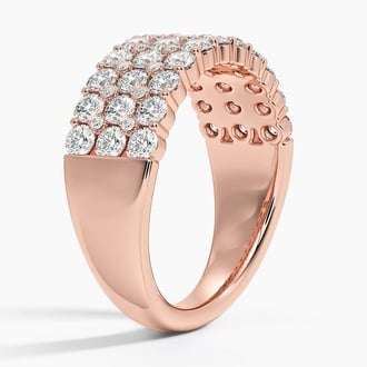 Three Row Lab Diamond Ring (1 1/2 ct. tw.)