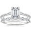 18K White Gold Luxe Aria Diamond Ring (1/3 ct. tw.) with Joelle Diamond Ring