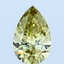 1.01 Ct. Fancy Intense Yellow Pear Lab Grown Diamond