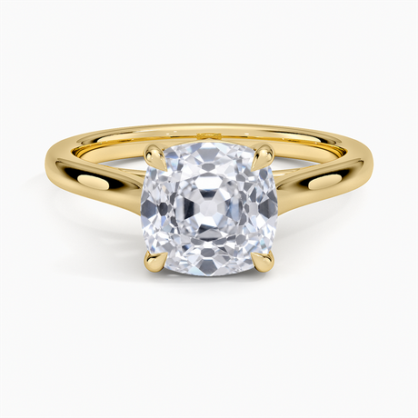 2mm Provence Solitaire Ring