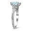 The Vinci Ring, smalltop view on a hand