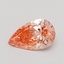 0.75 Ct. Fancy Intense Pink Pear Lab Grown Diamond