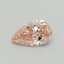 0.30 Ct. Fancy Intense Pink Pear Lab Grown Diamond
