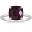 Platinum Four-Prong Comfort Fit 1.5mm Ring, smalltop view