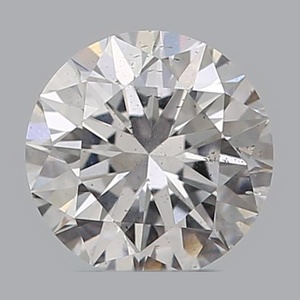 Round diamond — real photo