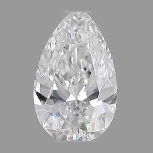 Pear diamond — real photo