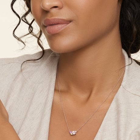 Dahlia Bouquet Pendant