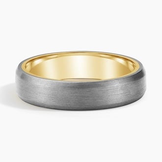 Endeavor 5.5mm Wedding Ring in 18K Yellow Gold