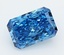 1.3 Ct. Fancy Vivid  Blue Radiant Lab Grown Diamond