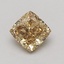 0.81 Ct. Fancy Intense Yellow Cushion Lab Grown Diamond