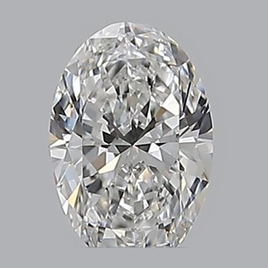 Oval diamond — real photo