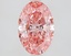 2.32 Ct. Fancy Vivid Pink Oval Lab Grown Diamond