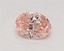 0.73 Ct. Fancy Vivid  Pink Oval Lab Grown Diamond