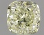 0.60 Ct. Fancy Light Yellow Cushion Diamond