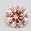 2.02 Ct. Fancy Intense Pink Round Lab Grown Diamond