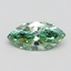 0.70 Ct. Fancy Vivid Green Marquise Lab Grown Diamond