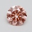1.50 Ct. Fancy Intense Pink Round Lab Grown Diamond