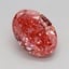 1.80 Ct. Fancy Vivid Pink Oval Lab Grown Diamond