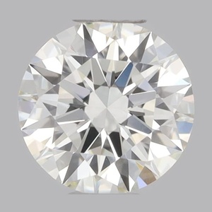 Round diamond — real photo