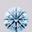 1.30 Ct. Fancy Vivid Blue Round Lab Grown Diamond