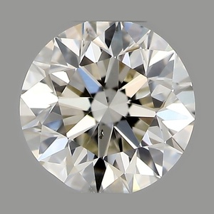 Round diamond — real photo