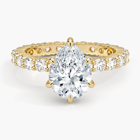 18K Yellow Gold Perfect Fit Eternity Diamond Ring (1 1/3 ct. tw.)