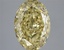 5.03 Ct. Fancy Intense Yellow Oval Lab Grown Diamond