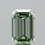 1.00 Ct. Fancy Vivid  Green Emerald Lab Grown Diamond