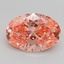2.23 Ct. Fancy Vivid Pink Oval Lab Grown Diamond