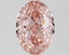 2.82 Ct. Fancy Vivid Pink Oval Lab Grown Diamond