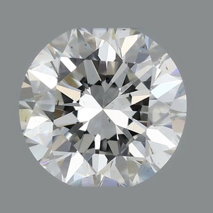 Round diamond — real photo
