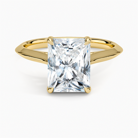 Piper Knife Edge Solitaire Ring