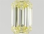 0.73 Ct. Fancy  Yellow Emerald Lab Grown Diamond