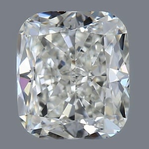 Cushion diamond — real photo