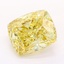 2.01 Ct. Fancy Intense Yellow Cushion Lab Grown Diamond
