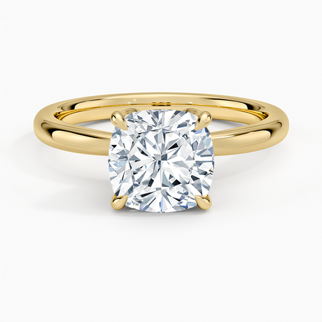 Petal 2mm Solitaire Engagement Ring