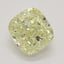 1.26 Ct. Fancy Light Yellow Cushion Diamond