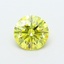 1.10 Ct. Fancy Vivid  Yellow Round Lab Grown Diamond