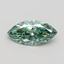 1.02 Ct. Fancy Vivid Green Marquise Lab Grown Diamond