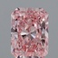 1.93 Ct. Fancy Vivid Pink Radiant Lab Grown Diamond
