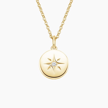 North Star Diamond Pendant
