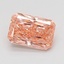 0.95 Ct. Fancy Vivid Pink Radiant Lab Grown Diamond