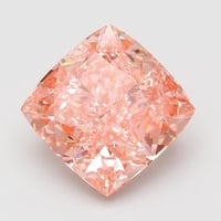 9.31 Ct. Fancy Vivid Pink Cushion Lab Grown Diamond