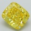 2.26 Ct. Fancy Vivid Yellow Radiant Lab Grown Diamond