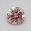 0.42 Ct. Fancy Intense Pink Round Lab Grown Diamond